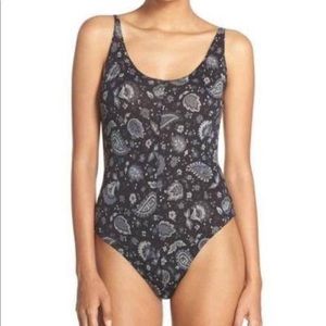 PAISLEY FREE PEOPLE BODYSUIT
